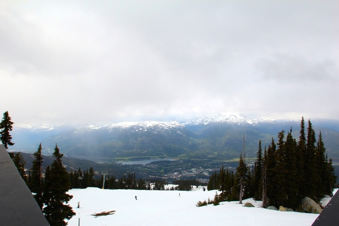 View of Whistler from Whistler Mountain